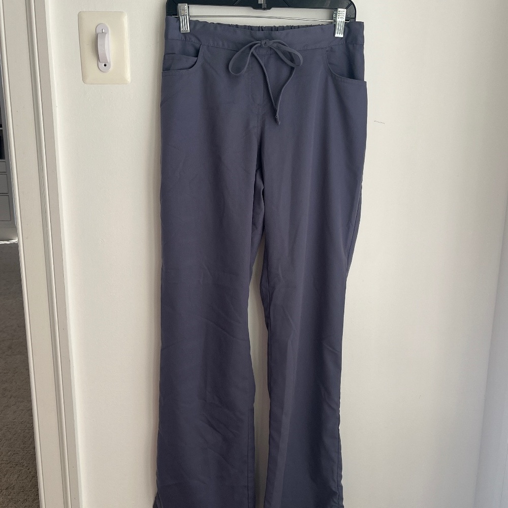 Grey's Anatomy Signature Womens Scrub Pants, Gray, Size Small Tall